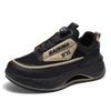 Men's shoes 2025 summer new breathable knob buckle sports shoes niche Harajuku versatile non-slip platform casual shoes men