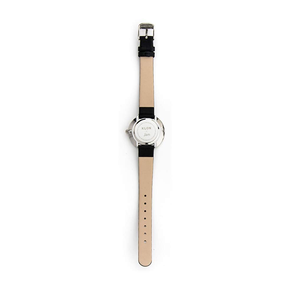 KLON CONNECTION ELFIN FIRST 33mm Simple Unisex for Men and Business Watch, Black, Women,