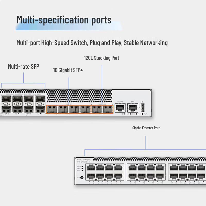 Huawei S5735-L24T8J4XE-A-V2 Enterprise Layer 3 Switch