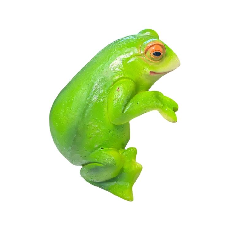 

Multipurpose Frogs Shape Desktop Statue Artistic Miniature Showpiece Unique Table Display Item Perfect for Various Space