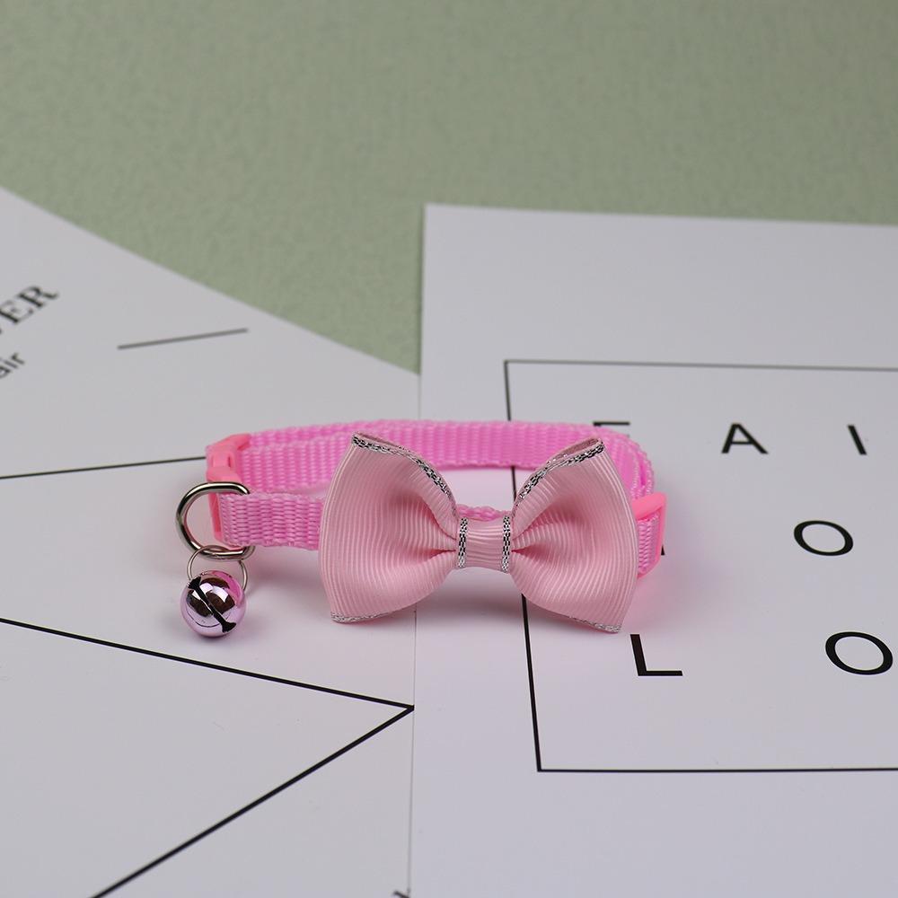 Adjustable Pet Collars Multicolor Cat Bow Headband Collar New Cat Collars  Cat Dog