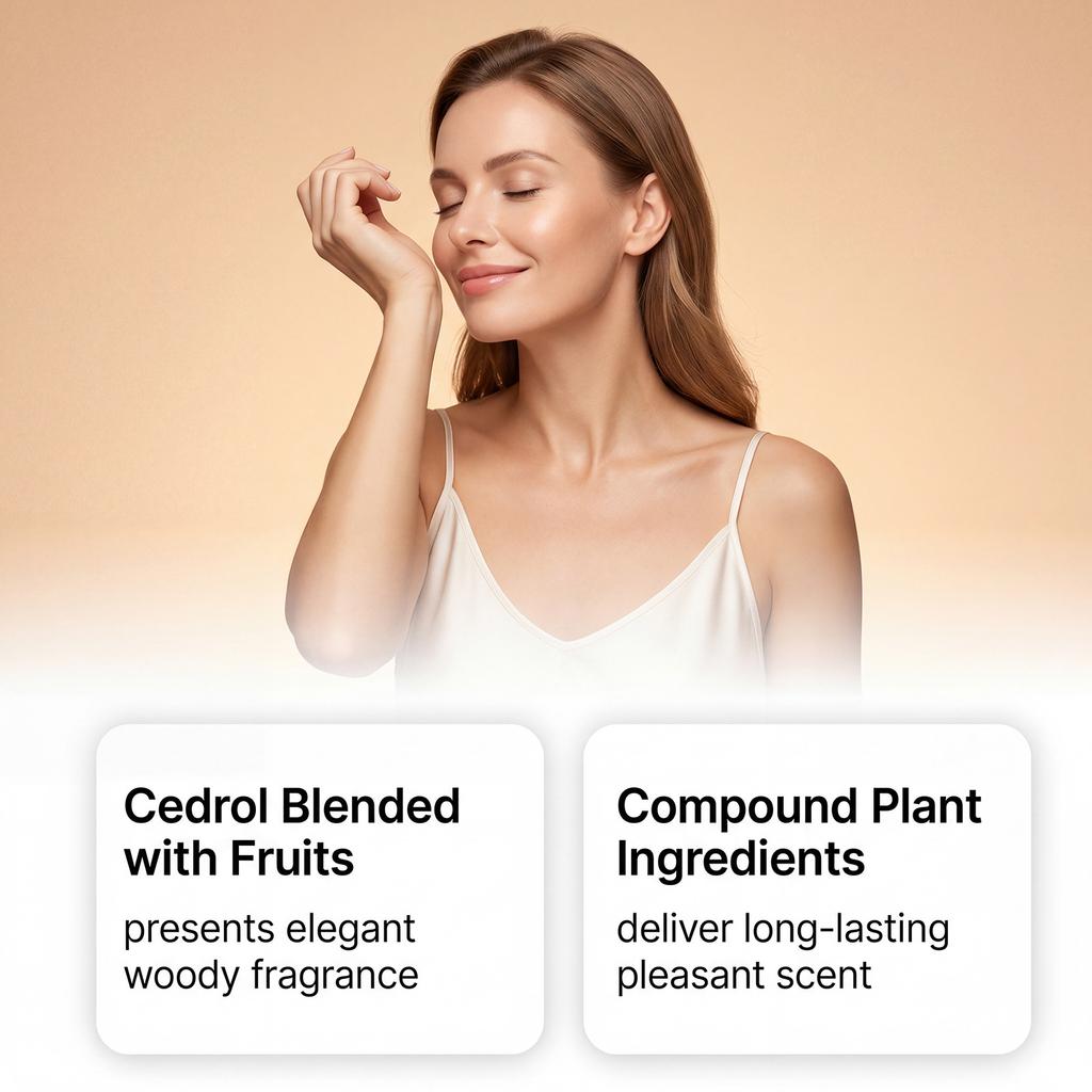 Chasing Perfume Set of 3 Fresh Elegant Light Scent Daily Natural Long Lasting Travel Portable Fragrance 3-Pack 30ml
