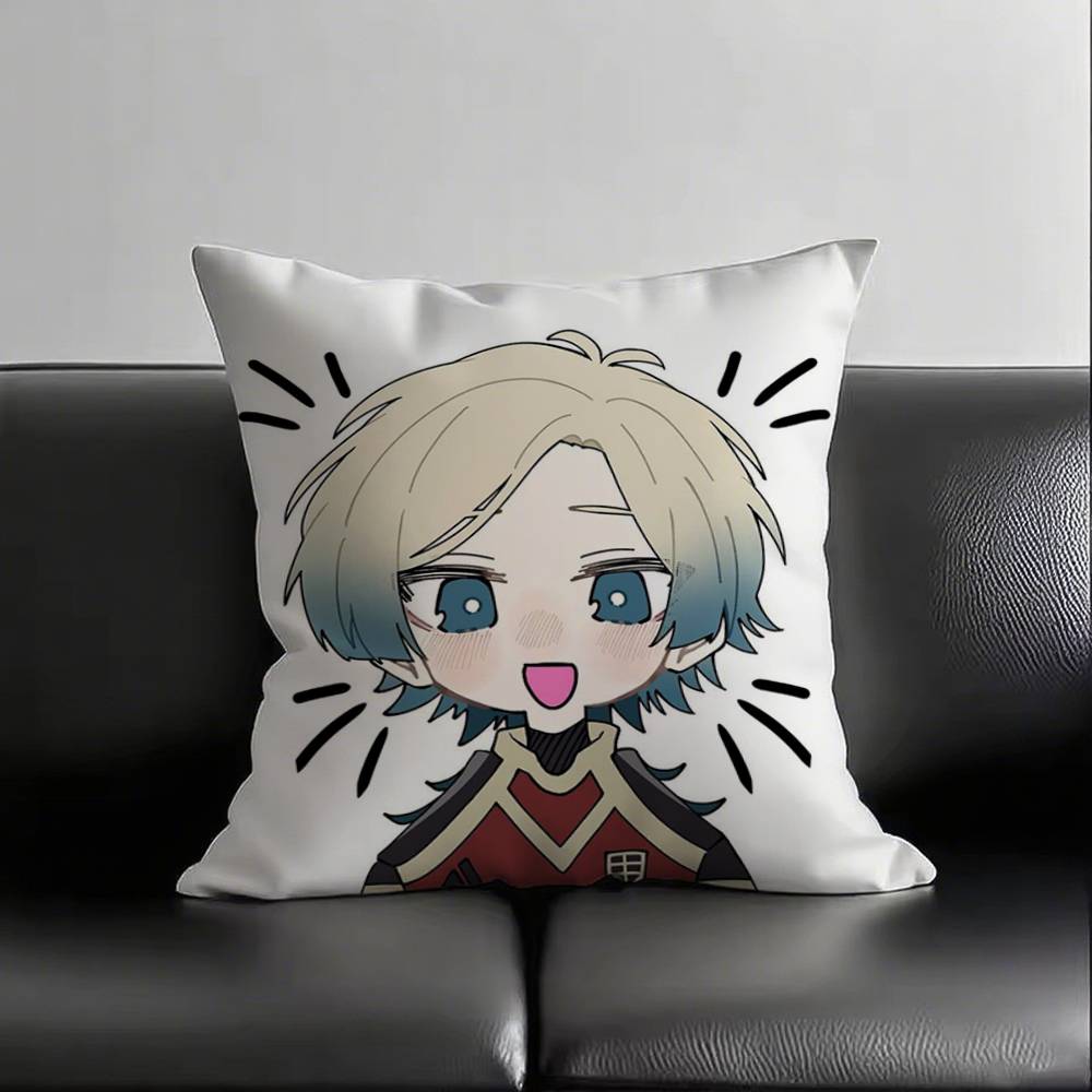 1pc Cute M-Michael Kaiser Pillow Case Square Bedroom Sofa Leisure Comfort Cushion Car Living Room Home Decoration