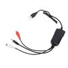 USB 2.0 USB Sound Capture 3.5mm Port MP3 Converter Adapter Audio Capture Card  Home Studio Use