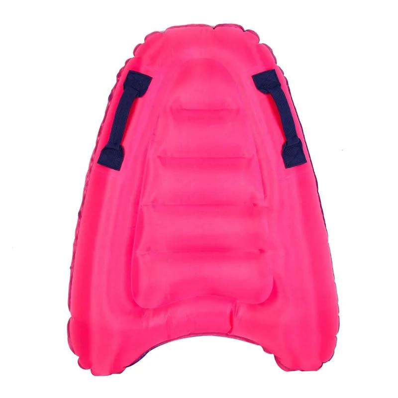 Outdoor inflatable surfboard portable bodyboard adult children swimming safe lightweight kickboard sea surfing wakeboard
