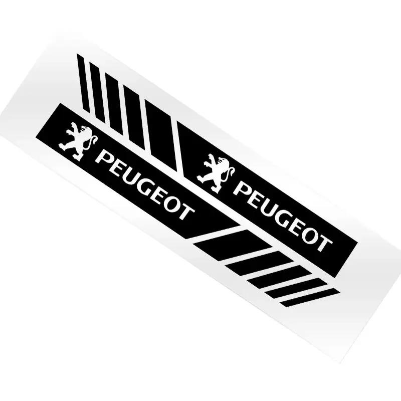 Car Sticker 2Pcs Car Styling Rearview Mirror Decal Stickers Car Styling for Peugeot 5008 4008 3008 207 308 408 307 508 GT Auto A