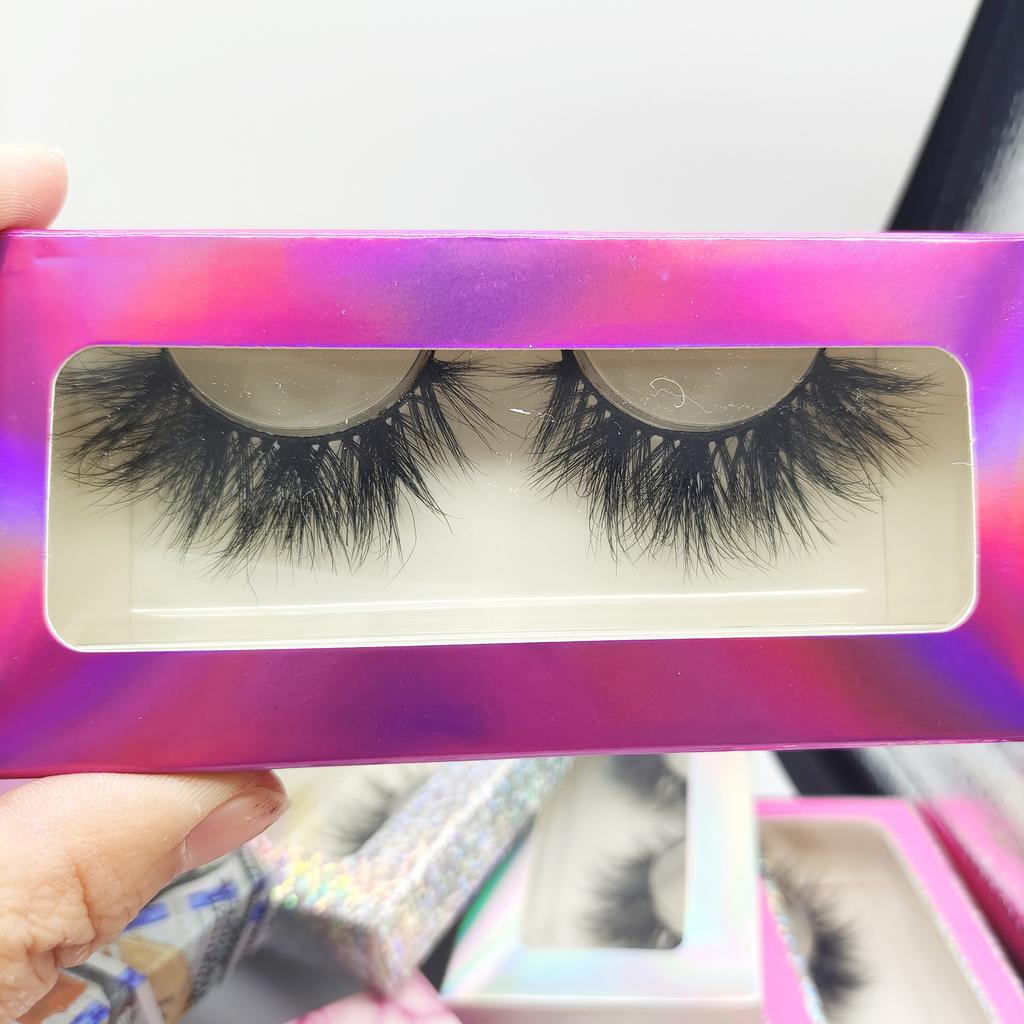 20 Pairs False Eyelashes 3d Faux Mink Lashes Natural Eyelashes 3d Faux Mink With Silk Eyelashes Private Label
