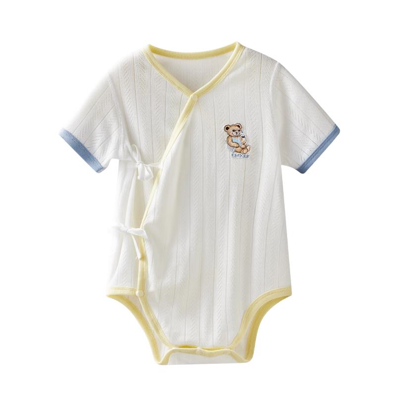 

EMXEE Newborn Silky Cotton Long Sleeve Romper 59