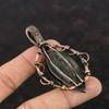 Apache Pyrite Pendant Copper Wire Wrapped Pendant Wire Wrap Gemstone Jewelry Handmade Pendant Copper Jewelry For Gift Apache Pyrite Jewelry