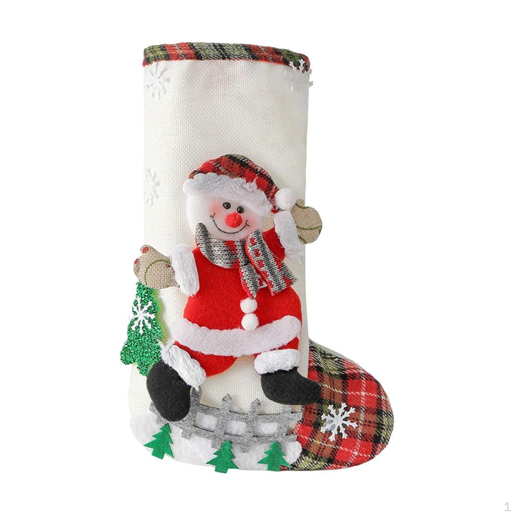 Sock Decoration Party Presents Bag Candy Festival Holiday Fireplace Men