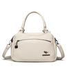 Women's Bag Middle-Aged Mother Bag Pu Shoulder Messenger Bag Handbag