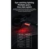 ROCKBROS Intelligentes Start-Stopp Fahrrad-Rücklicht Magnetisches Rücklicht 7 Modi LED Fahrrad-Nachtfahr Ausrüstung Intelligenter Bremsensor