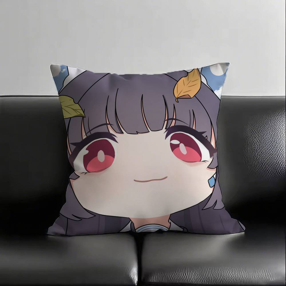 1pc Anime Blue Archive Kasumizawa Miyu Pillow Case Fashion Square Pillowcase Bedroom Sofa Room Ins Decoration Leisure