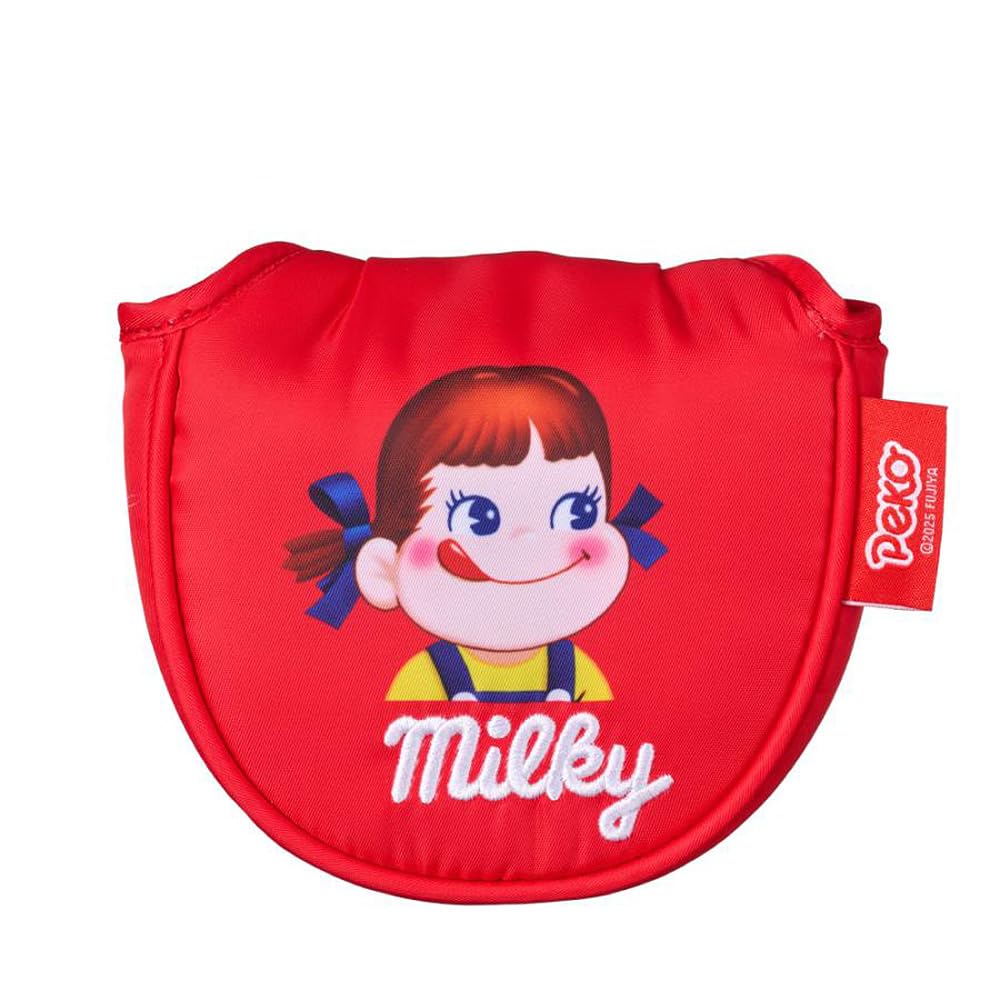 HOKUSHIN TRADING Fujiya Milky Headcover for Mallet Type OHC0088 Peko-chan Putter,