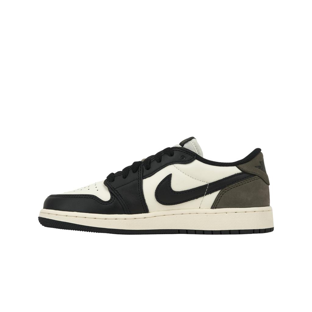 Air Jordan 1 Retro Low OG GS Mocha Kids Sneakers White Black Dark-Mocha CZ0858-102