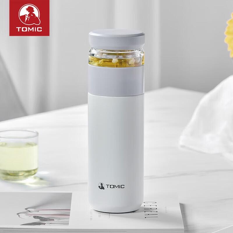 TOMIC 316 Stainless Steel Tea Separation Insulated Mug