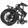 Maxturn Polaris Vikbar Vuxen Elcykel med 250W Motor 48V13Ah Batteri 20-tums Terrängdäck Perfekt för Stadspendling och Utomhuscykling