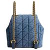Coach Sac à dos en tissu Tabby 22 à cordon de serrage Petit sac à dos pour femme Indigo CZ747-B4IN
