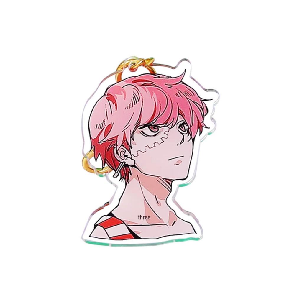 Double Layer Custom Acrylic Anime Standee Keychain with DIY Picture Wobbly Toy Desktop Ornament