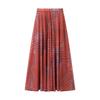 European and American French style, women's clothing, fashionable versatile niche sleeveless top, half-length skirt set