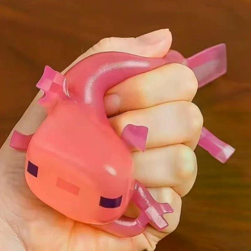 Simulation American Salamander Squeeze Toy Slow Rebound Stress Relief Toy Kid Adult Sensory Stress Squeeze Toys Creative Gifts