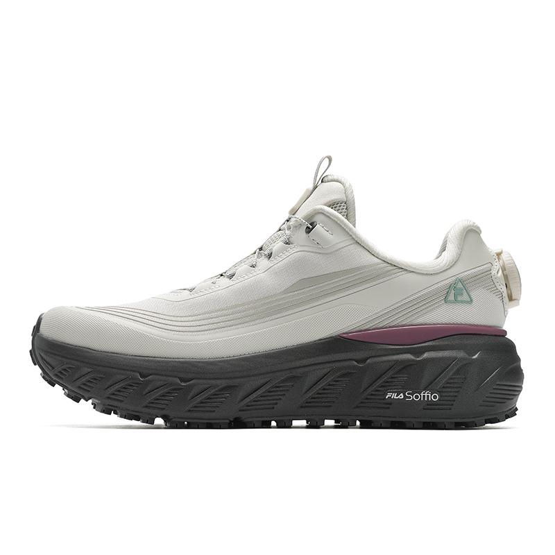 FILA Boa Explorer Comfortable Versatile Low-Top Casual Trail Running Shoes Women sneaker White A12W511217FLG