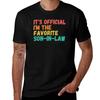 It's Official I'm Favorite Son In Law, Cool Son-in-law, Favorite Son-in-law T-Shirt T Shirts Designer T-Shirt