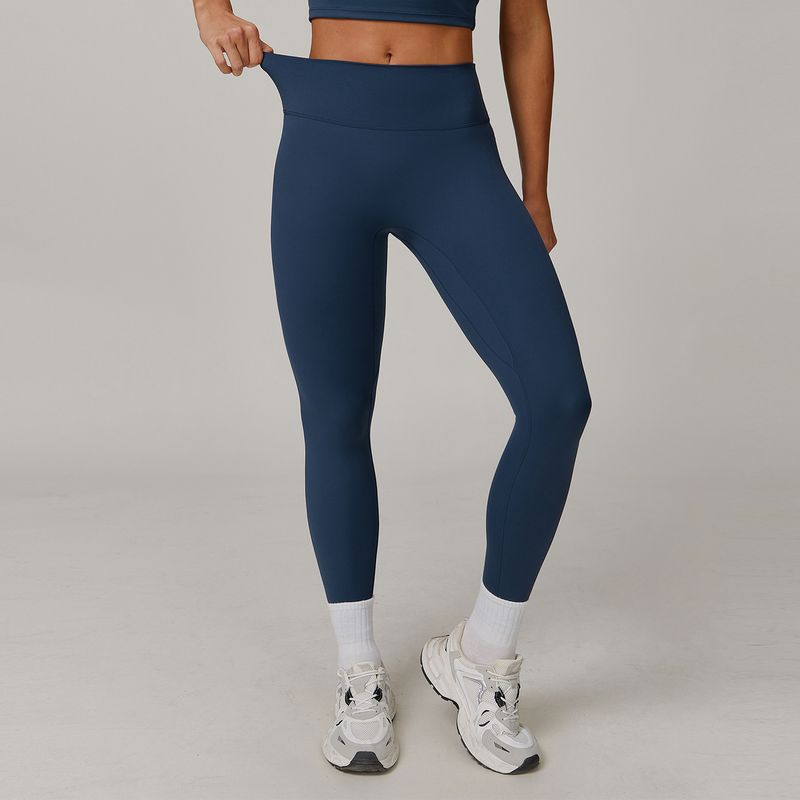 Nude Feel Yoga Pants Women's 2025 New Arrival Peach Hip Seamless Belly Contracting and Close-Fitting Outwear Running Sports Quick-Drying Fitness Pants