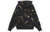 Nike Sweatshirts Women's Black Hooded Moderate Regular FB8744-010