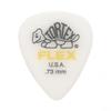Jim Dunlop Tortex Flex Standard Picks, 0.73mm, 24-Pack, with Musent Custom Player's Picks (Product Code: 428B073-YEL-24P)