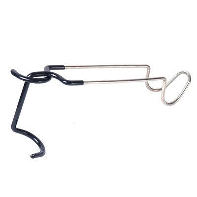 Stainless Steel Light Stand Holder Hooks Portable Tent Pole Lamp Hanger Hunting Fishing Lantern Hanger Camping Outdoor Supplies