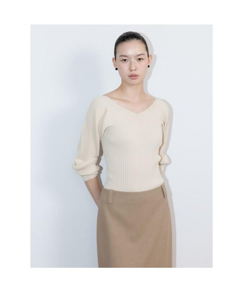 Diaepeocheo Spring Delia Knit Top Ivory (Ta6251A070)