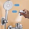 Water Saving Baby Bath Shower Head 2 Modes Bathtub Shower Nozzle Handheld Shower Sprinkler  Shampoo