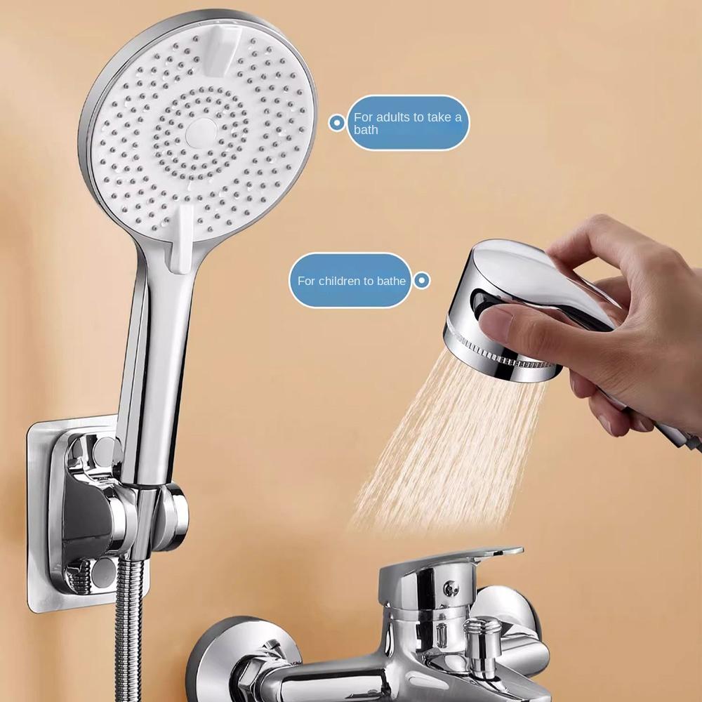Water Saving Baby Bath Shower Head 2 Modes Bathtub Shower Nozzle Handheld Shower Sprinkler Shampoo