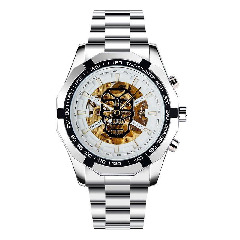 Top nagelneue automatische mechanische Uhr Mode hohl goldene automatische mechanische Uhr explosive Service Skelettuhr
