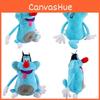 Keyifli Mavi Kedi Oggy ve Hamamböcekleri Yumuşak Peluş Bebek Çocuklar ve Yetişkinler İçin