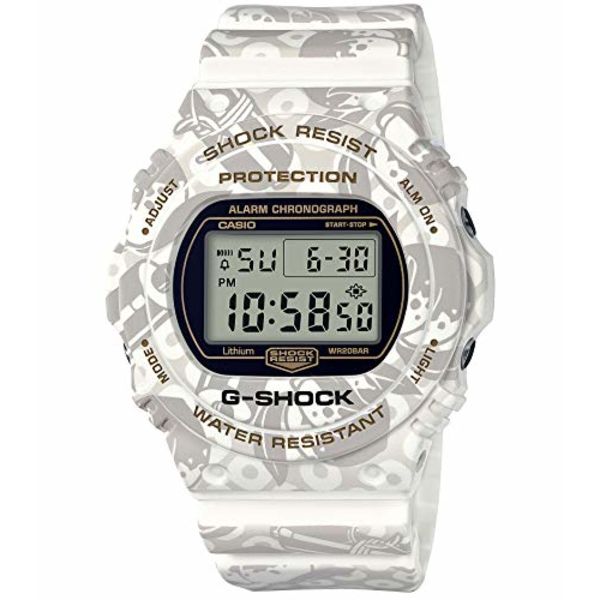 

Мужские часы CASIO G-SHOCK DW-5700SLG-7JR SHICHI-FUKU-JIN модель Jurojin NEW