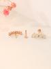 Minimalpiercing 14K Internal Crown Cubic Curved Labret Piercing
