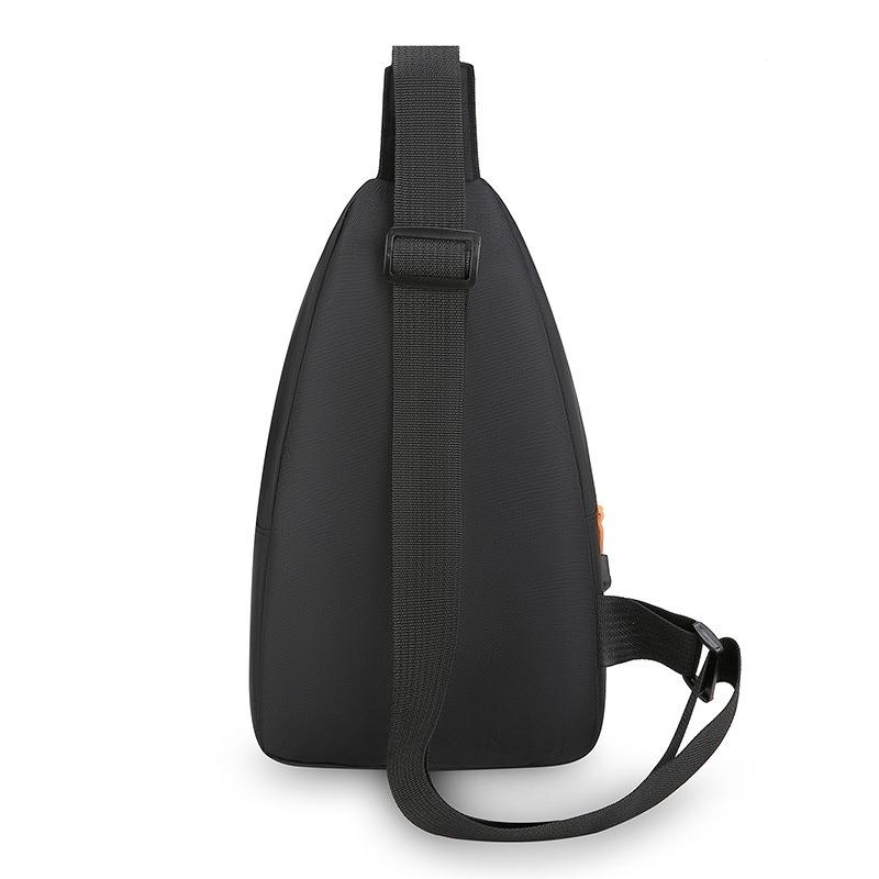 Brusttasche Herren-Umhängetasche Lässige Oxford-Stoff Neue Umhängetasche Sport-Brustrucksack Geldbörse