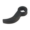 1/2 Pry Bar Wrench Adaptor Metal Head, Crowbar Adapter Head 14mm, Tool, Black