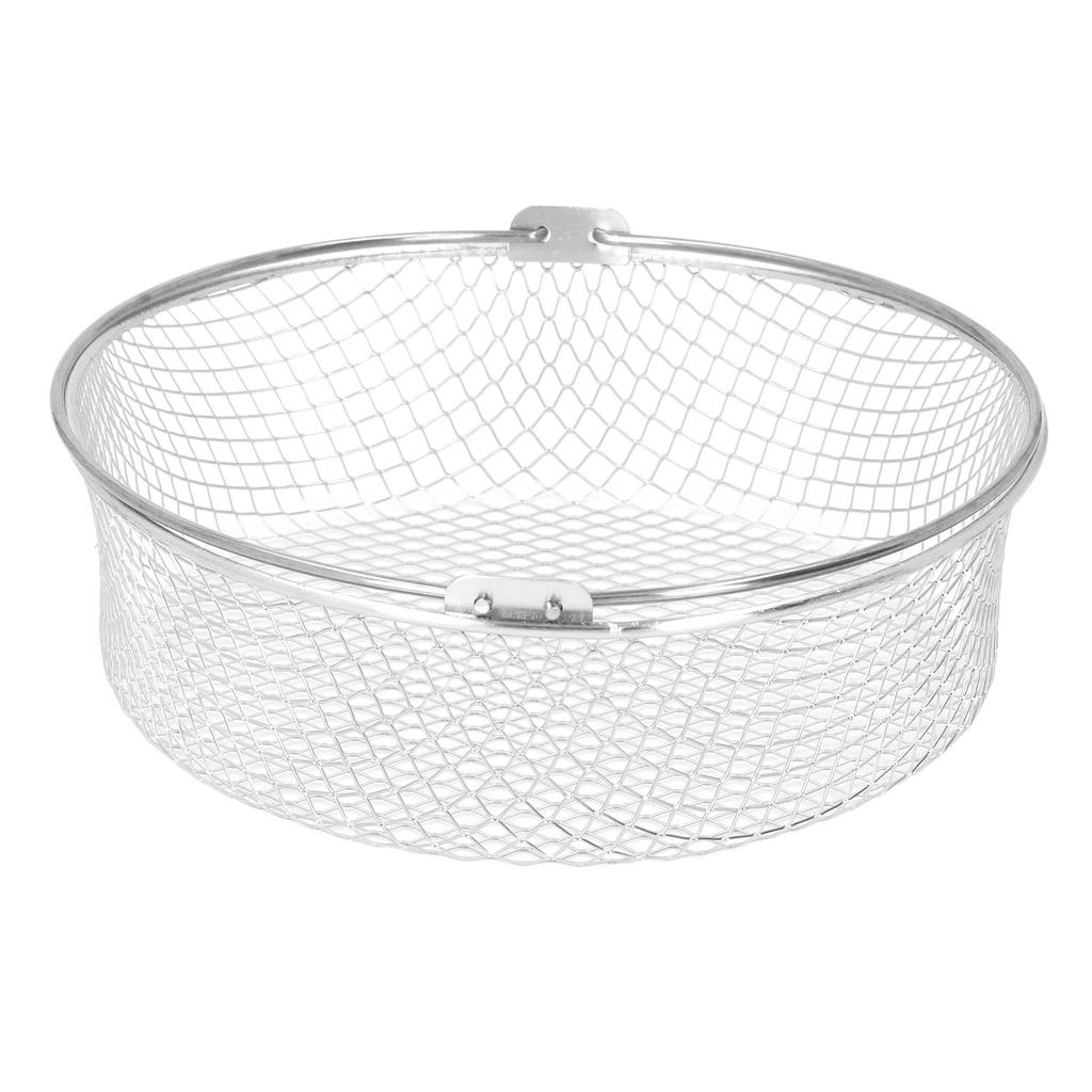 Fry Basket Stainless Steel with Handle Kitchen Fry Mesh Basket Cooking Accessory for French Fries