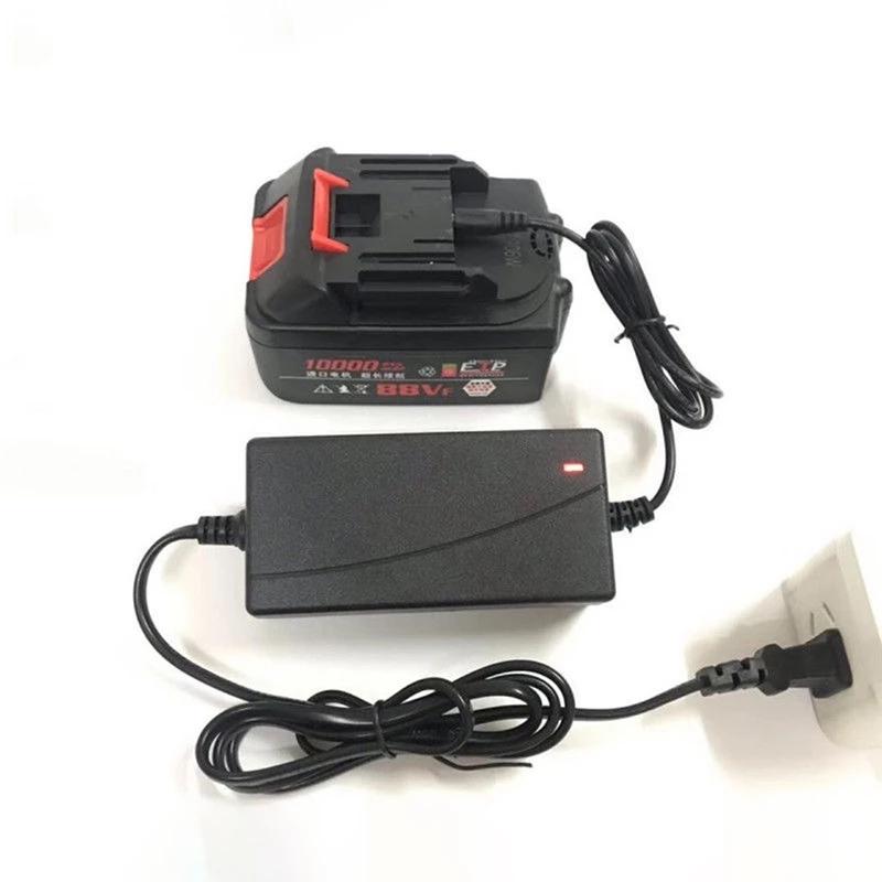 Universal 21V 1A 2A Lithium Battery Charger Durable Heat Resistant for E-bikes Electric Scooters Power Tools Use