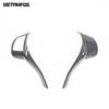 Steering Wheel Cover Molding Trim For Nissan Navara NP300 ST 2014-2018  Carbon Fiber Frame Sticker Accessories Car Styling