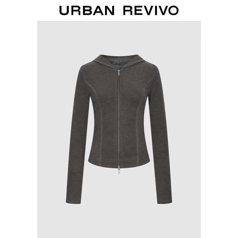 

UR 2025 Women s Trendy Slim-Fit Hooded Short Jacket S