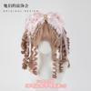 Bow Lace Headband Hair Clip Headband Kc Flat Hat Pink Lolita Hair Accessories Hairpin