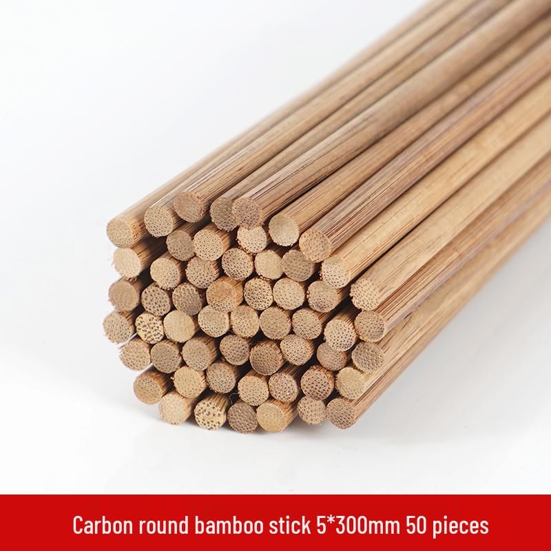 Bamboo and Wooden Craft Sticks: DIY Model Strips and Slices