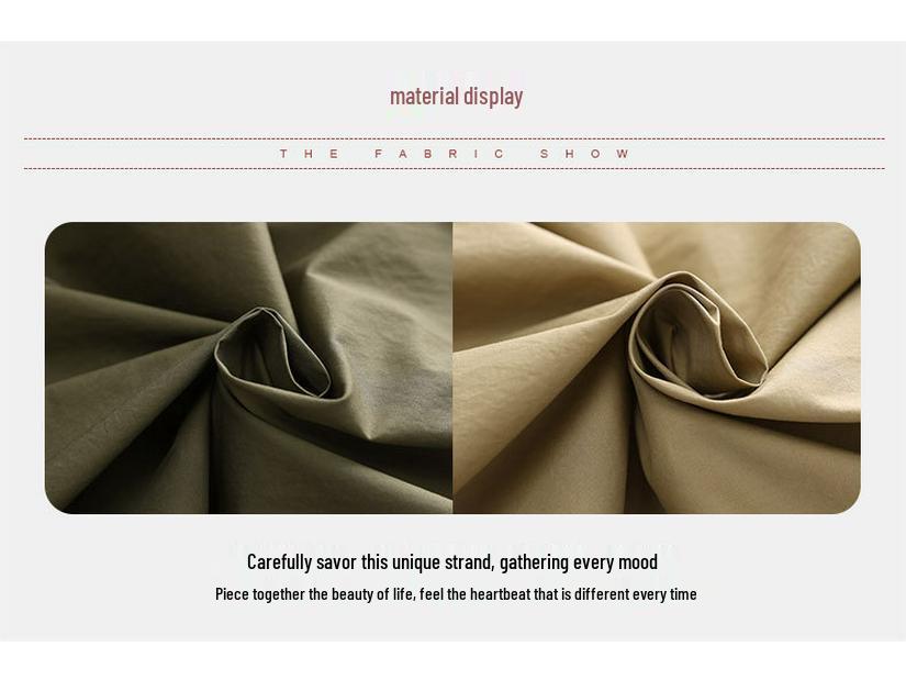 Mom's Summer 2025 Color Block Two-Piece Look Cotton Loose Mid-Length Dress