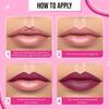 SUGAR POP Satin Matte Lipstick 01 Daisy Highly Pigmented Long Lasting Weightless Lip Color Creamy Hydrating Makeup For Women
