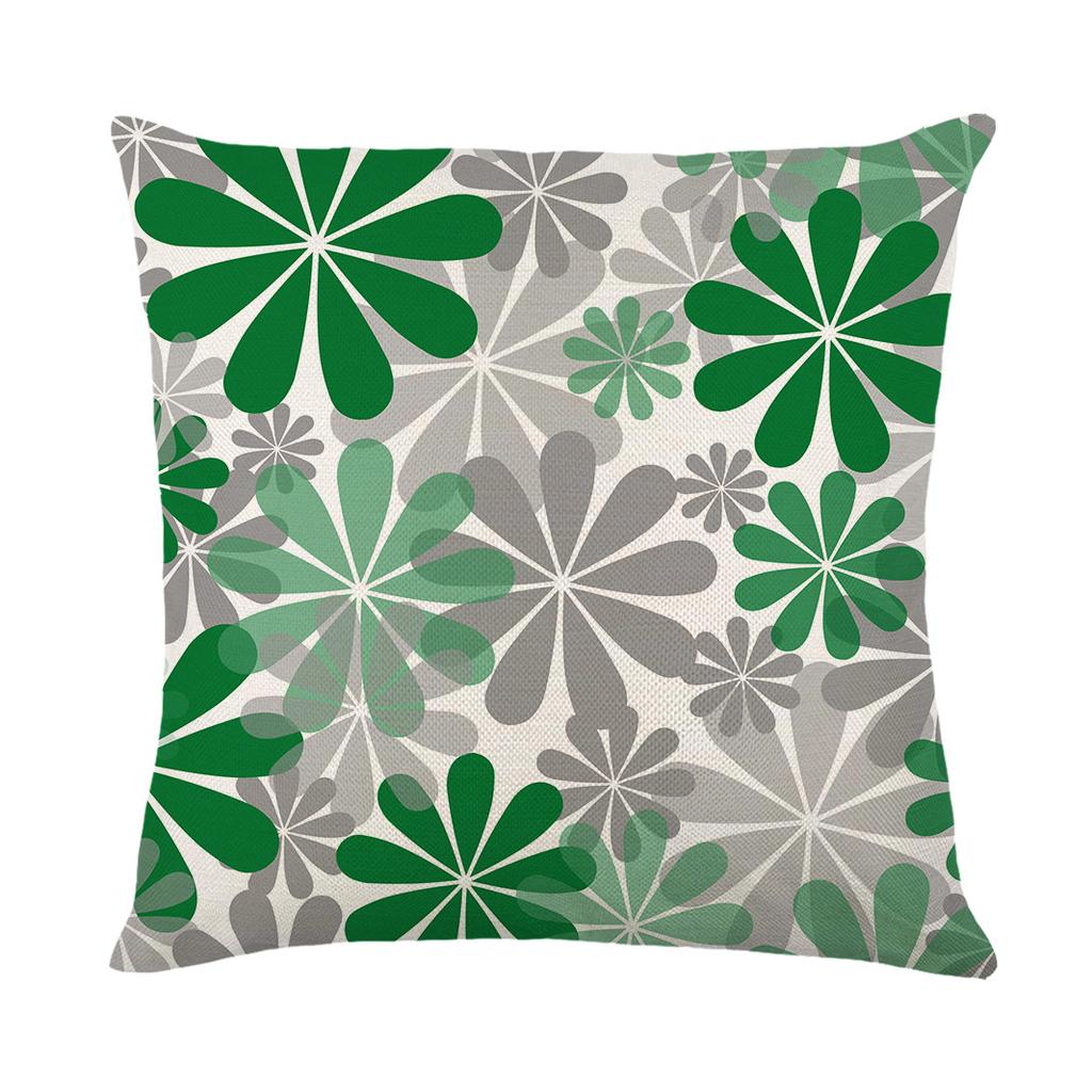 Wasserdichte, schmutzabweisende und ölabweisende Kissenbezüge, bedruckte Polyester- und Leinenkissen, Wohnzimmer Heimsofa Kissen