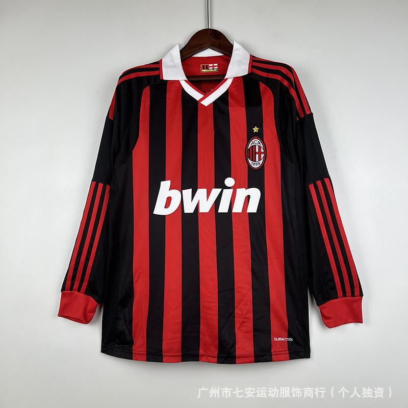 Football Jersey Classic Retro Long-sleeved England Portugal Inter Milan France Jersey Wholesale Support One Piece of Hair